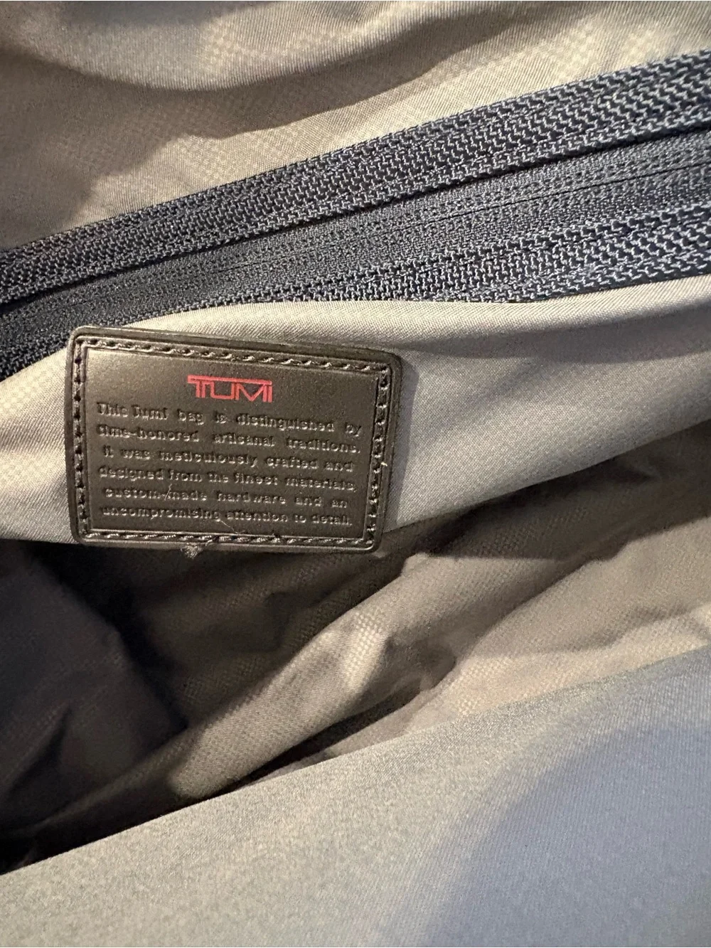 TUMI Alpha framed soft duffle in black